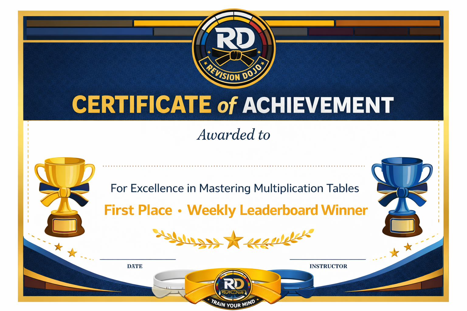 Official Certificate